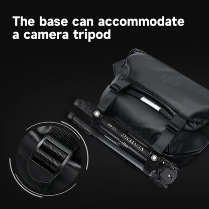 Waterproof Men's Crossbody Personalized 10.5 inch iPad Chest Bag Teenager Sport Riding Shoulder Bag Leisure Portable Sling Bag