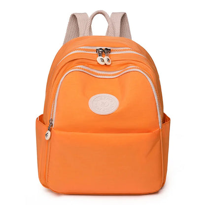Waterproof Nylon Backpack 2024 New Trend Women Backpack Fashion Shoulder Bag Small Teen Girl School Bag Mochilas Female