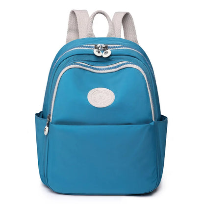 Waterproof Nylon Backpack 2024 New Trend Women Backpack Fashion Shoulder Bag Small Teen Girl School Bag Mochilas Female
