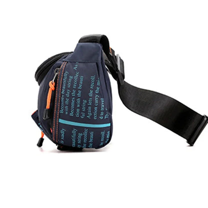 Waterproof Nylon Fanny Bum Hip Sling Chest Bag for Men Travel Military Male Cross body Messenger Belt Waist Pack Bags New