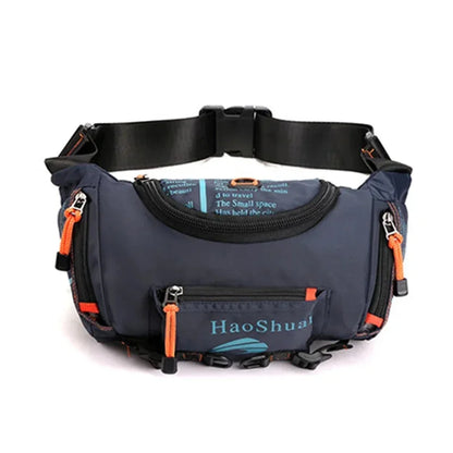 Waterproof Nylon Men Waist Pack Bum Sling Chest Bag Multi-purpose Travel Military Male Shoulder Messenger Hip Belt Fanny Bags