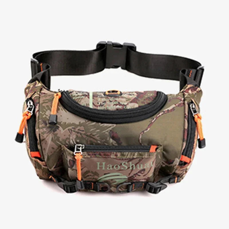 Waterproof Nylon Men Waist Pack Bum Sling Chest Bag Multi-purpose Travel Military Male Shoulder Messenger Hip Belt Fanny Bags