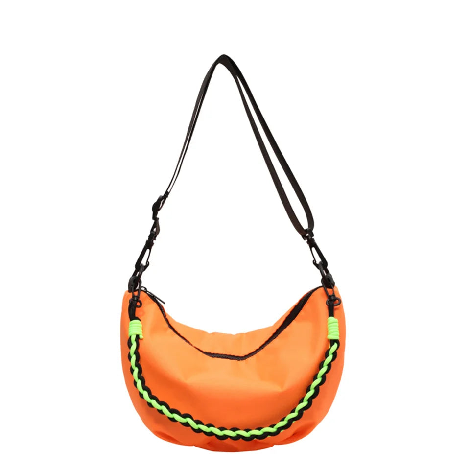 Waterproof Nylon Shoulder Bags New Luxury Handbags Travel Beach Fashion Top-handle Crossbody Bags For Women