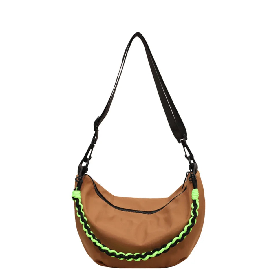 Waterproof Nylon Shoulder Bags New Luxury Handbags Travel Beach Fashion Top-handle Crossbody Bags For Women