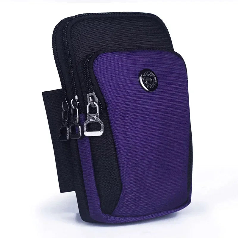 Waterproof Nylon Unisex Belt Waist Fanny Pack Cell Mobile Phone Cover Cigarette Case Purse Hook Men Small Crossbody Shoulder Bag