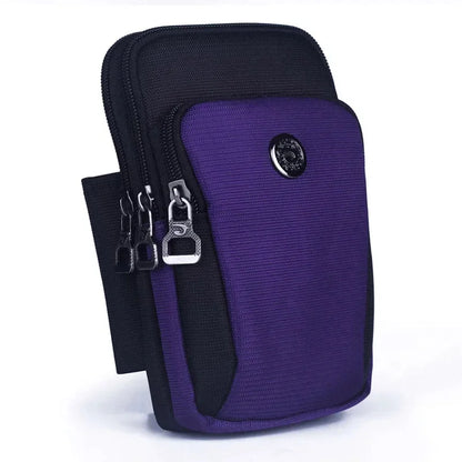 Waterproof Nylon Unisex Belt Waist Fanny Pack Cell Mobile Phone Cover Cigarette Case Purse Hook Men Small Crossbody Shoulder Bag
