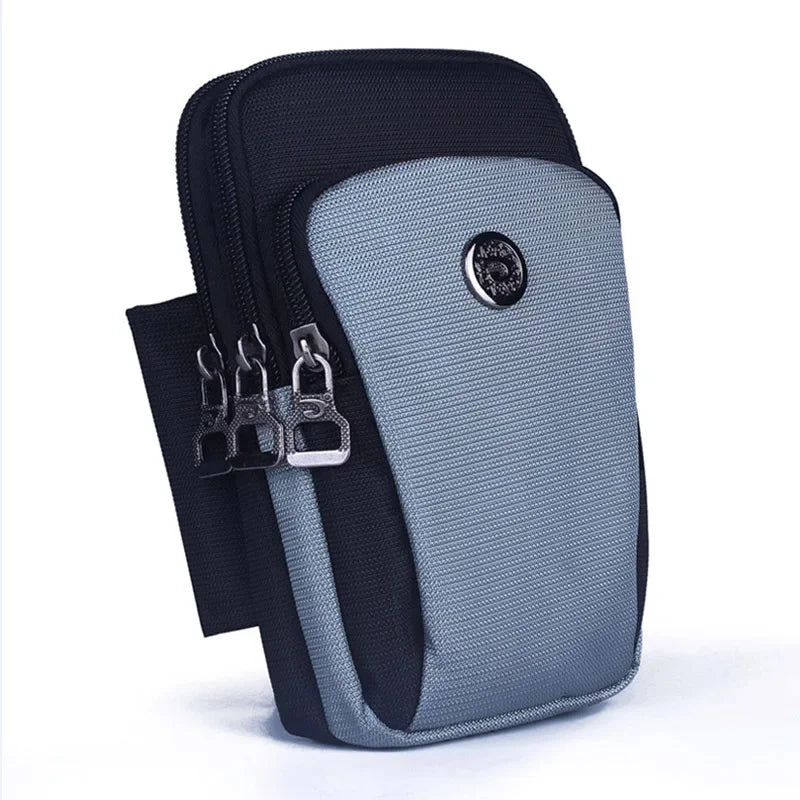 Waterproof Nylon Unisex Belt Waist Fanny Pack Cell Mobile Phone Cover Cigarette Case Purse Hook Men Small Crossbody Shoulder Bag