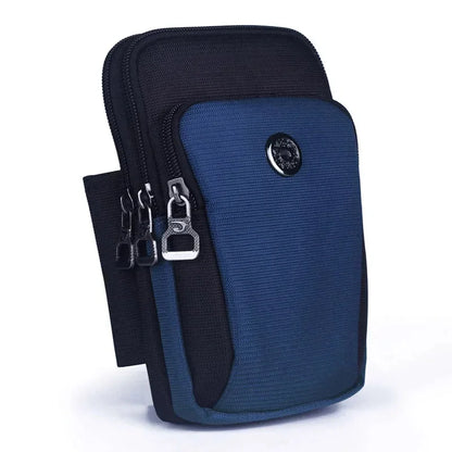 Waterproof Nylon Unisex Belt Waist Fanny Pack Cell Mobile Phone Cover Cigarette Case Purse Hook Men Small Crossbody Shoulder Bag