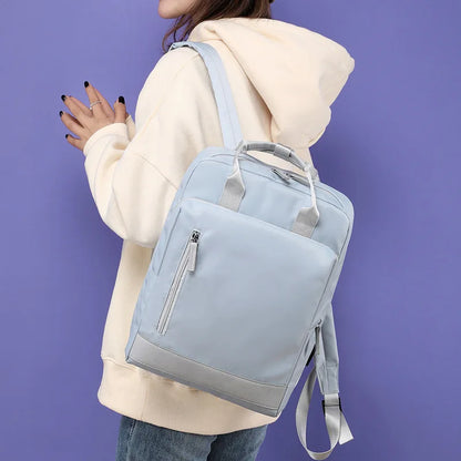 Waterproof Nylon Women Backpacks Large Capacity Shoulder Bags for Teenage Girls Casual Light Travel Back Pack Mochilas