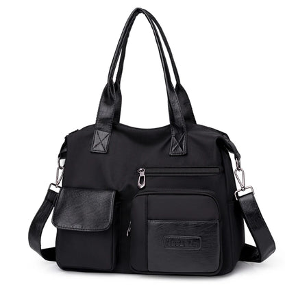 Waterproof Oxford Bag Large Capacity Handbag Lady Travel Bag Solid Color Messenger Bags for Women 2021 Multi-pocket Sac A Main