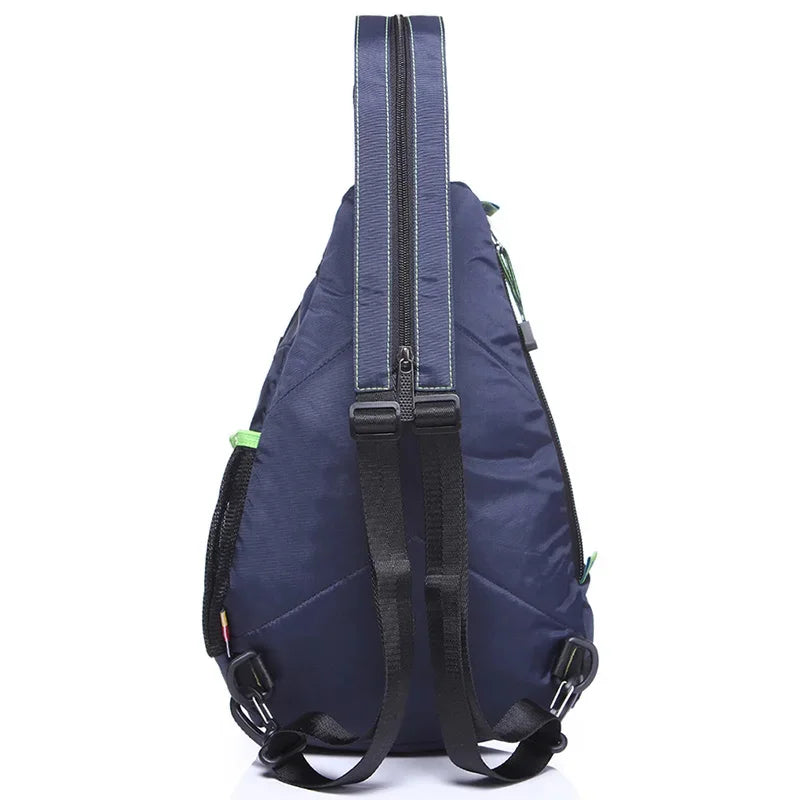 Waterproof Oxford Sling Chest Bags Backpack Daypack for Men Travel Male Messenger Fashion School Book Bag Knapsack Rucksack