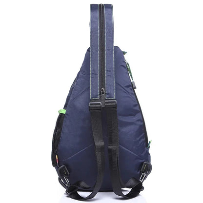 Waterproof Oxford Sling Chest Bags Backpack Daypack for Men Travel Male Messenger Fashion School Book Bag Knapsack Rucksack