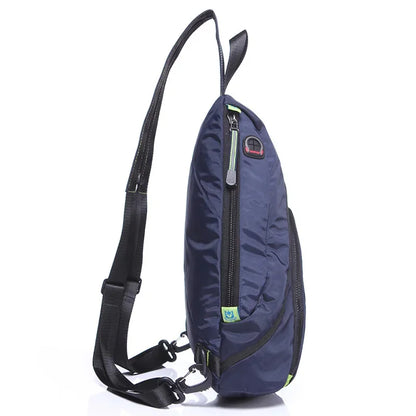 Waterproof Oxford Sling Chest Bags Backpack Daypack for Men Travel Male Messenger Fashion School Book Bag Knapsack Rucksack