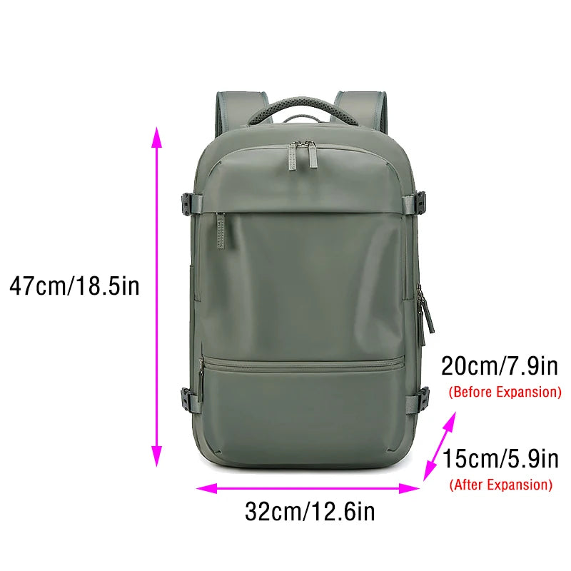 Waterproof Oxford Women Backpack Fashion Laptop School Back Pack Dry and Wet Separation Multifinonal Travel Backpacks Man Sale