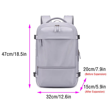 Waterproof Oxford Women Backpack Fashion Laptop School Back Pack Dry and Wet Separation Multifinonal Travel Backpacks Man Sale