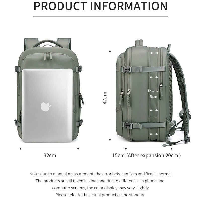 Waterproof Oxford Women Backpack Fashion Laptop School Back Pack Dry and Wet Separation Multifinonal Travel Backpacks Man Sale