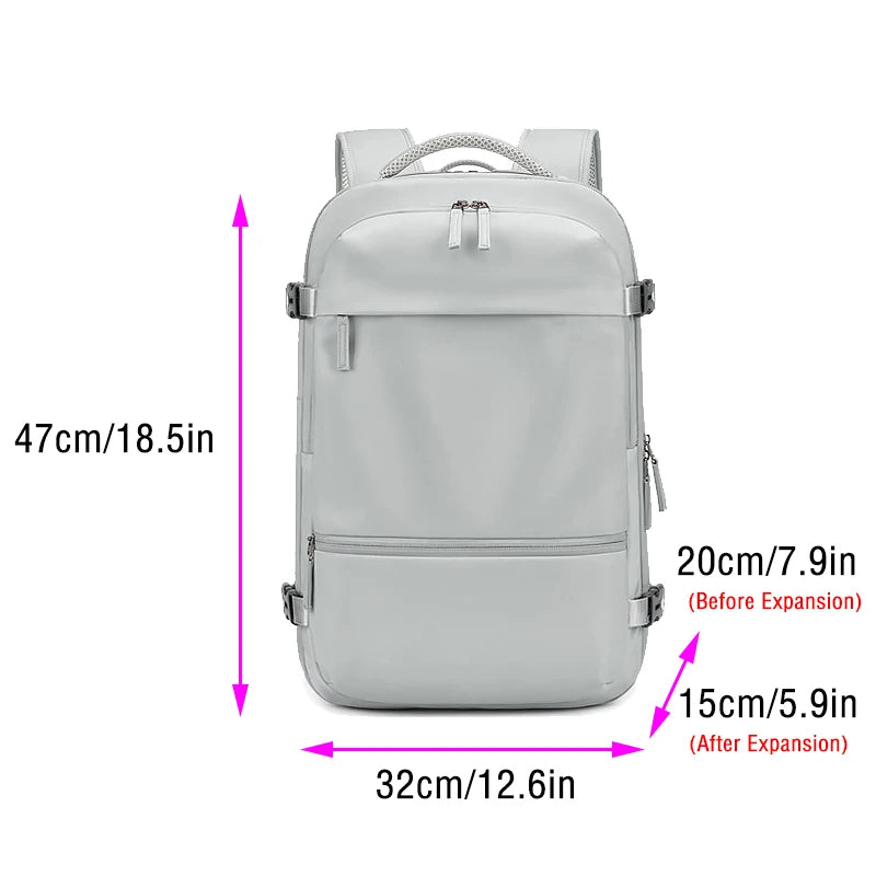 Waterproof Oxford Women Backpack Fashion Laptop School Back Pack Dry and Wet Separation Multifinonal Travel Backpacks Man Sale
