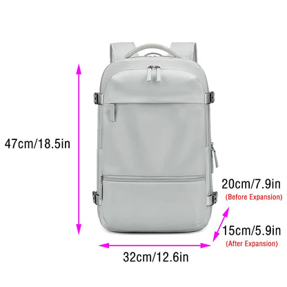 Waterproof Oxford Women Backpack Fashion Laptop School Back Pack Dry and Wet Separation Multifinonal Travel Backpacks Man Sale