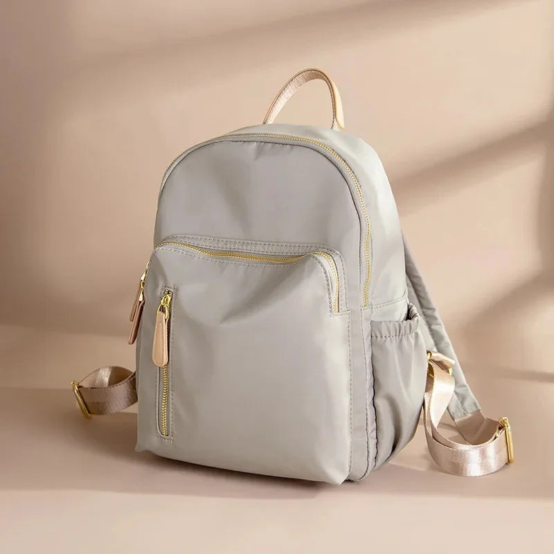 Waterproof Oxford cloth ladies simple casual large capacity female backpack fashion student school travel bag