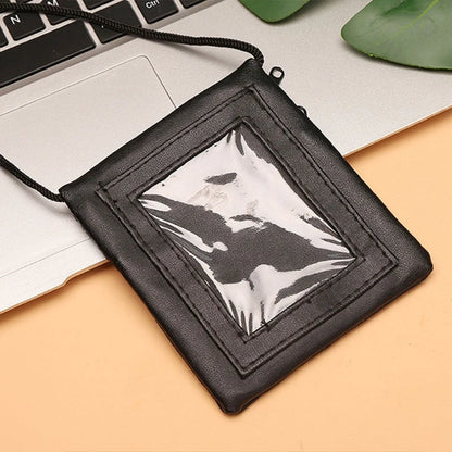 Waterproof Passport Neck Bag Men Women Outdoor Shoulder Bag Storage Phone Bag