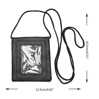 Waterproof Passport Neck Bag Men Women Outdoor Shoulder Bag Storage Phone Bag