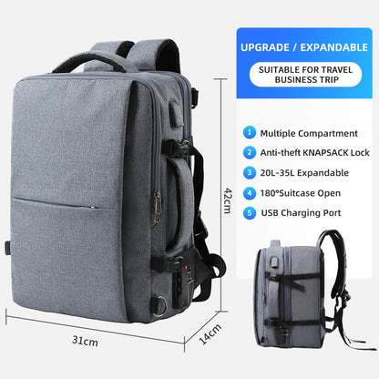 Waterproof Travel Backpack Men Women Multifunction 15.6inch /17 inch Laptop Backpacks Male Female Outdoor Luggage Bag Mochilas