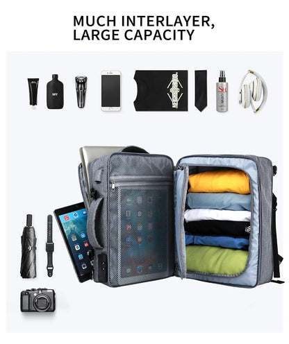Waterproof Travel Backpack Men Women Multifunction 15.6inch /17 inch Laptop Backpacks Male Female Outdoor Luggage Bag Mochilas