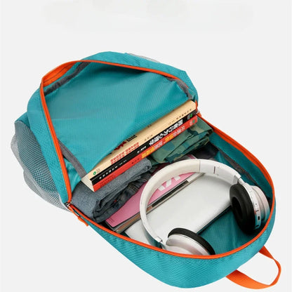 Waterproof and Wear-resistant Lightweight Backpack Packable,Outdoor Travel Camping Daypack Foldable Hiking Backpack