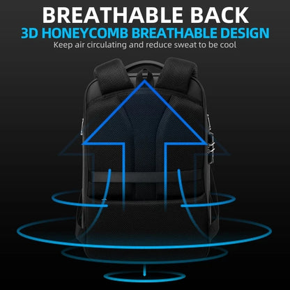 Waterproof backpack man With USB Charging Men's Backpacks Large Capacity Business Waterproof For Teenage
