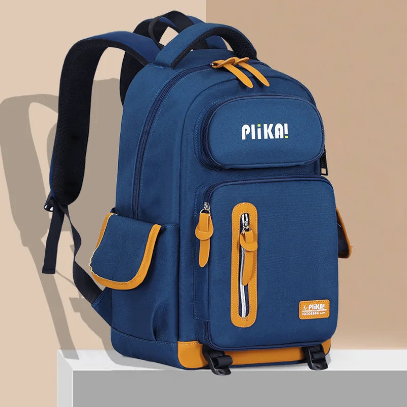 Waterproof children School Bags For Boys Kids Primary Orthopedic school Backpack book bag teenager High School Student Schoolbag
