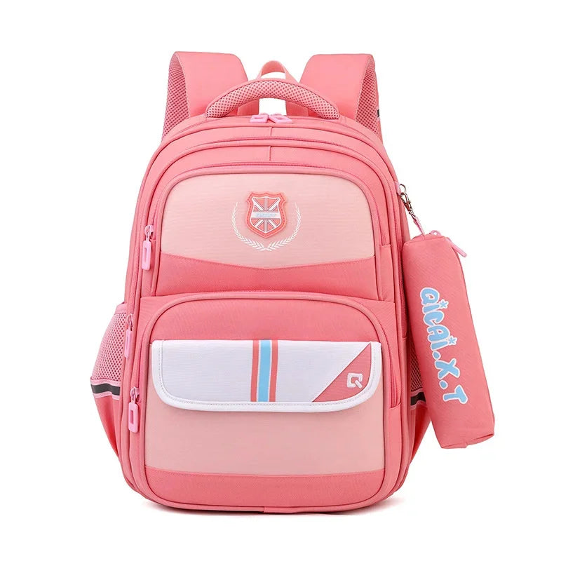Waterproof children School Bags For Girls Boys Kids Schoolbag Primary Orthopedic school Backpack book bag Grade 1-3-6