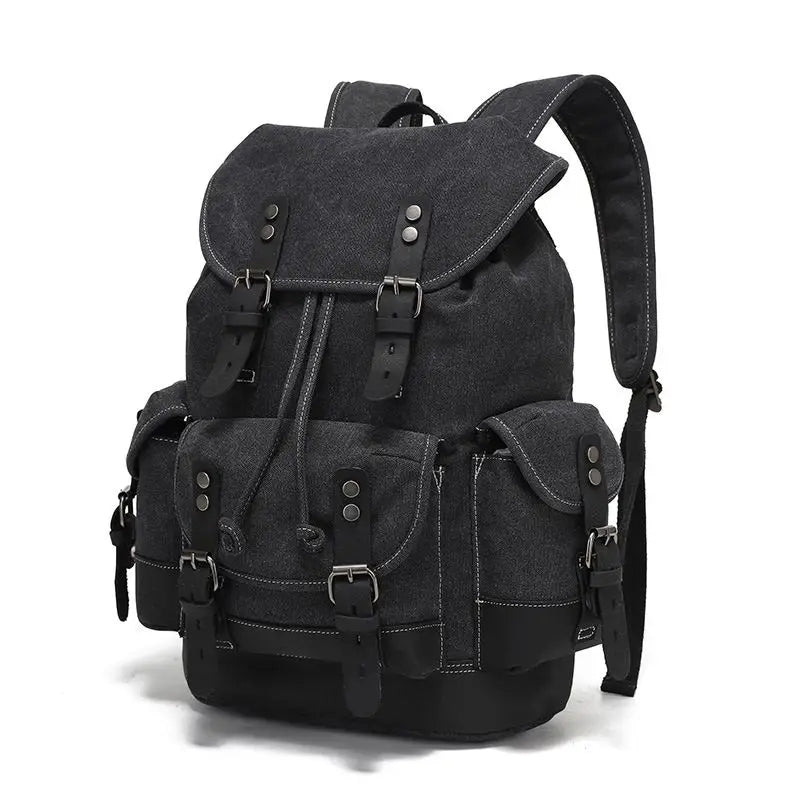 Waxed Canvas Waterproof Backpack Men Backpacks Leisure Rucksack Travel School Bag Laptop Bagpack men vintage shoulder bookbags