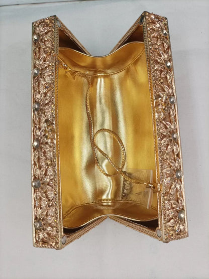 Wedding Bridal Green Gold Champagne Clutches Dinner Toted Gift Stone Purse Diamond Lady Handbag Party Crystal Women Evening Bag