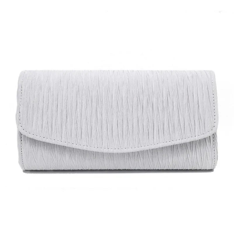 Wedding Evening Bag Elegant Fold Clutch Shoulder Wallets Chain Purse Designer Small Handbags Bags for Women Trend 2024 Promotion