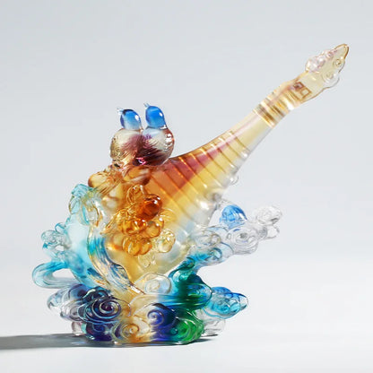 Wedding Ornament Lute And Psaltery Are In Harmony Hold Your Hand And Grow Old Together With You Valentine's Day Present