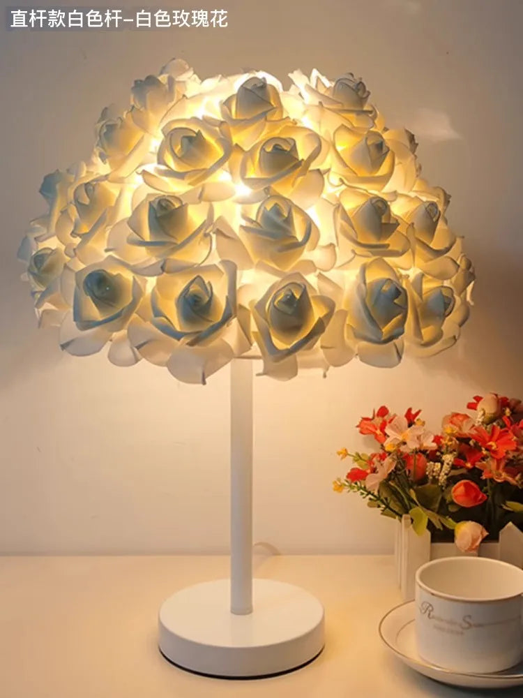 Wedding accessories send friend a wedding gift to send good luck  the wife of creative wedding gift rose lamp