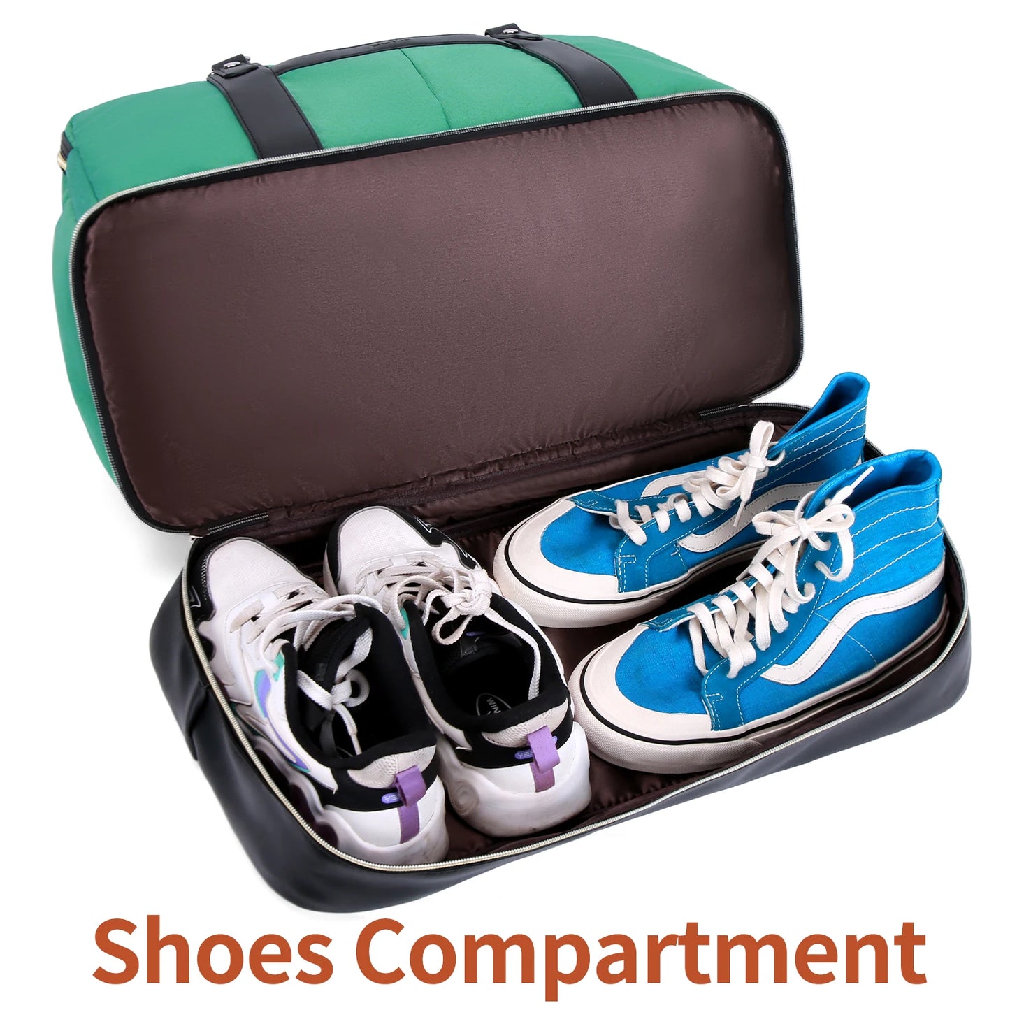 Weekender Bags for Women Overnight Bag Large Canvas Travel Duffel Bag with Shoe Compartment Carry On Tote Bag for Travel