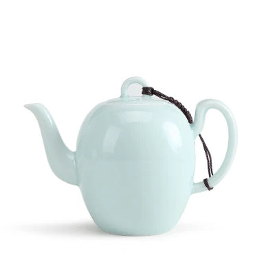 White Porcelain Teapot Jingdezhen Beauty shoulder pot Japanese Tea Ceremony Home Office Kungfu Pure Oolong Green Teaware