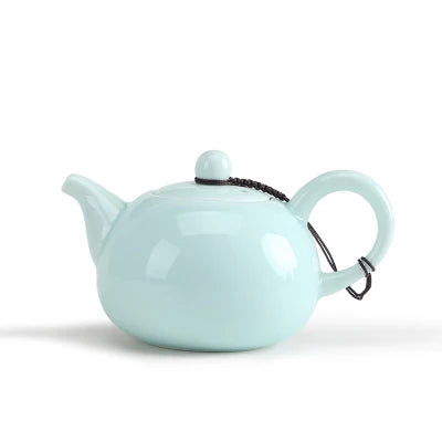 White Porcelain Teapot Jingdezhen Xi Shi pot Japanese Tea Ceremony Home Office Kungfu Pure Oolong Green Teaware Free Shipping
