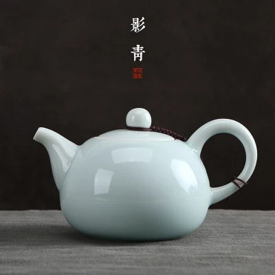 White Porcelain Teapot Jingdezhen Xi Shi pot Japanese Tea Ceremony Home Office Kungfu Pure Oolong Green Teaware Free Shipping