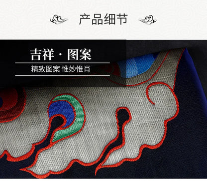 Wholesale 180CM Greco-Buddhist Nepal Tibet Buddhism ART Kalachakra Auspicious Embroidery wall Tapestry Door curtain talisman