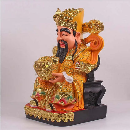 Wholesale Buddha God statue HOME SHOP Altar Bring money Good luck God of wealth Recruit wealth CAI SHEN YE Mammon buddha statue