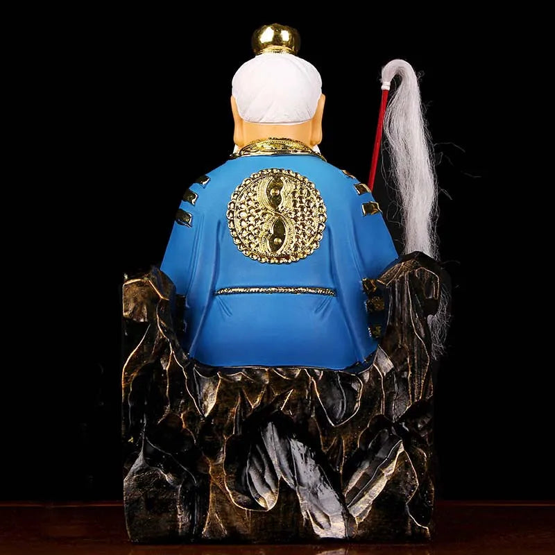 Wholesale Buddhism Taoism figure Southeast Asia HOME shop Propitious Prosperity GOOD LUCK HONG JUN LAO ZU God FENG SHUI statue