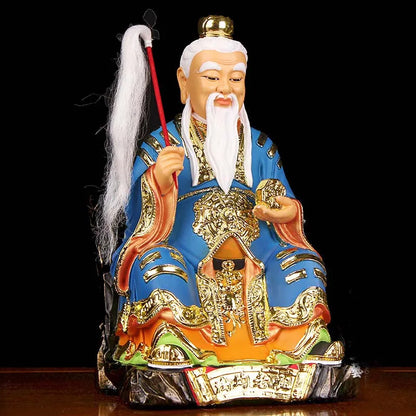 Wholesale Buddhism Taoism figure Southeast Asia HOME shop Propitious Prosperity GOOD LUCK HONG JUN LAO ZU God FENG SHUI statue