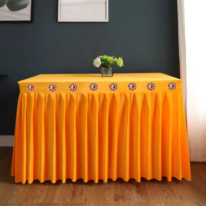 Wholesale Buddhist Taoism item # HOME family Buddhism Temple Auspicious golden velvet Buddha statue Altar cover Table cloth