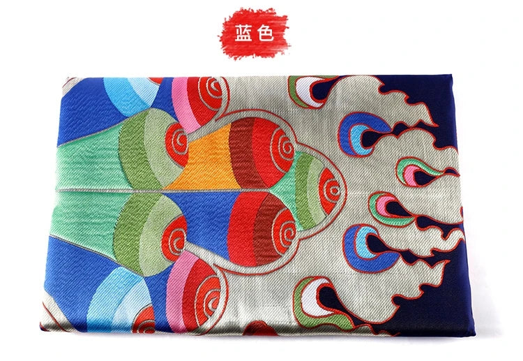 Wholesale Buddhist supplie Greco-Buddhist Tibet Buddhism wall Kalachakra Auspicious Embroidery Tapestry Door curtain talisman