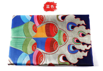 Wholesale Buddhist supplie Greco-Buddhist Tibet Buddhism wall Kalachakra Auspicious Embroidery Tapestry Door curtain talisman
