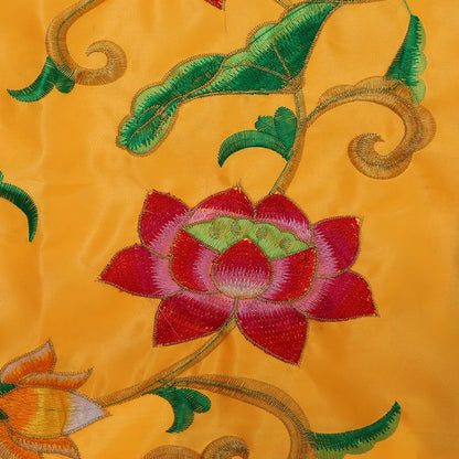 Wholesale Buddhist supplies 150cm Buddhism HOME Temple Worship Buddha Embroidery Altar table enclosure wall Hanging Curtain