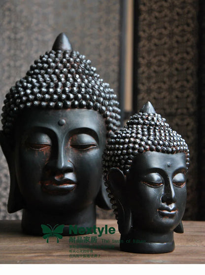 Wholesale Buddhist supplies # bless HOME  Health luck #office shop efficacious Protection Thailand old Retro Buddha statue