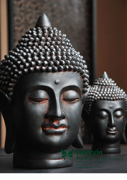 Wholesale Buddhist supplies # bless HOME  Health luck #office shop efficacious Protection Thailand old Retro Buddha statue